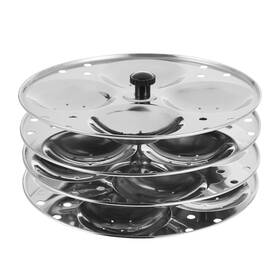 Vinod We-5kpy-o2d7 Amg Jpp-4 Stainless Steel 4-rack Idli Stand