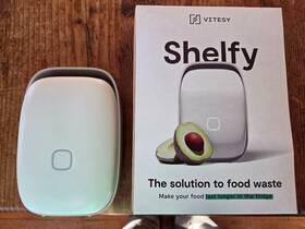 Vitesy 054314921256 Shelfy Smart Refrigerator Device Food Freshness Extender Purifier Odor Reduction