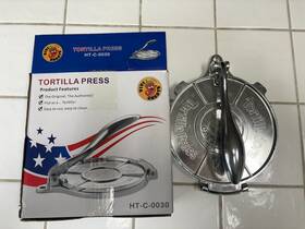 Ht-c-0030 Vivi Create Ht-c-0018 Aluminum Tortilla Press Open Box