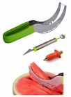 Vivva Kitchen 3 Pcs Tool Kit Watermelon Slicer Strawberry Huller Melon Baller 647971043850 Vivva Kitchen 3 Pcs Tool Kit Watermelon Slicer Strawberry Huller Melon Baller 647971043850