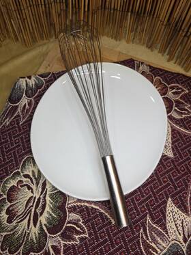 47036 Vollrath Stainless Steel French Whip 15 Inch Commercial Missing Wire