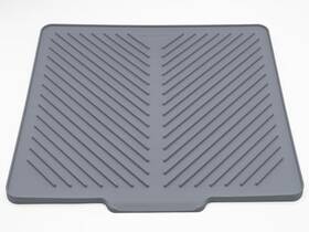 Weathertech 787765487757 Dishmat Drain Drip Dry Hand-washed 16 Inch X18 - Slate