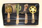 Western Style Cheese Spreaders - Set Of 4 400871717548