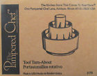 White Chef Turn Bathroom Kitchen Pampered Mib Organizer Craft Tool Room