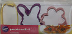 570-2020 Wilton Egg Mold Easter 3 Set Flower Butterfly Pancake Piece Silicone