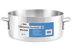 Alb-24 Winco Winware Professional 24 Quart Aluminum Brasier