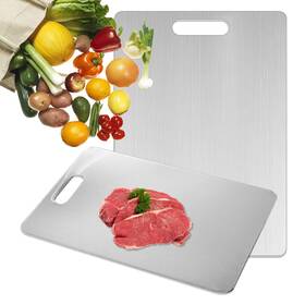 Xanthic 768904305620 Titanium Cutting Board - 100% Pure Boards For Kitchen Doubl