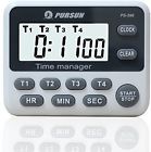 Xrexs Digital Kitchen Cooking Timer Clock With Loud Alarm Large Lcd Display 4 701851255327