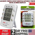 Ytdez0bhfj Acurite Triple Event Digital Kitchen Timer With Jumbo 72397004824