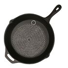 Zbc-02-kitchen Laukingdom Cast Iron Cleaner Stainless Steel Chainmail Scrubber With