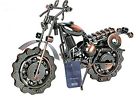 Zovie Creative Hand Soldering Wrought Iron Motorcycle Model Bronze Tone Metal 702245404734