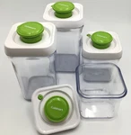 Cuisinart Fresh Edge Vacuum Seal Food Storage Set 8 Pc 4 Containers Lids. Fixed Price $46.99.