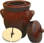 K&k Keramik German Gartopf Fermenting Crock Pot Kerazo Form 2. Fixed Price $235.99.