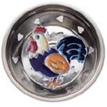 7807 Black Tail Rooster Kitchen Sink Strainer Stopper Billy Joe Homewares Nib. Fixed Price $24.99.