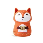 Mechanical Kitchen Timer, Cute Animal Wind Up 60 Minutes Manual Orange Fox. Fixed Price $17.22.
