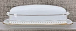 Vintage Noritake China Barrington 2030 Porcelain Butter Dish With Cover Japan. Fixed Price $45.00.