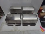 4 Tablecraft 237 Side Straw Dispeser Silver. Fixed Price $40.00.