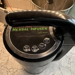 High & Mighty Fast Herbal Infuser Electric Butter Black Silver. Fixed Price $60.00.