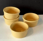 Chantal Mini Ramekins Custard Baking Dish Butter Yellow 1/2 Cup Set Of 4. Fixed Price $17.00.