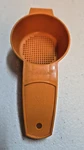 Vintage Tupperware Mini Sifter/tea Strainer; 879-6; Orange. Fixed Price $8.00.