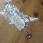 Pampered Chef Egg Separator #1187 Stainless Steel Whisks New Package. Fixed Price $11.48.