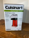 Cuisinart Hot Air Popcorn Popper Red CPM-100 Easy New Box. Fixed Price $37.00.