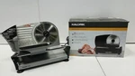 Kalorik - Professional Style Food Slicer Stainless Steel, Model F5150. Fixed Price $50.00.