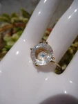 Brian Cook Wheel Of Light 2017 Quartz Brazilian Neon Apetite 9K Ring Certificate. Fixed Price $454.04.