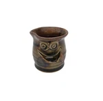 Vintage Funny Face Egg Separator Pottery Stoneware Candle Holder Quirky Signed. Fixed Price $19.99.
