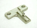 (1) Hafele Doumatic Cabinet Door Hinge Mounting Bracket Plate European Style Es. Fixed Price $9.99.