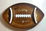 Ullman Logo Allstar Football Fan Chip 'n' Dip Bowl Tray Party Time Tailgating Tv. Fixed Price $19.99.