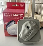 Genuine Fred Egg-a-matic Hard Boiled Mold Dinosaur New / Complete. Fixed Price $5.00.