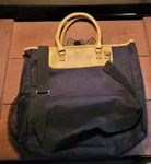 Pampered Chef Xl Consultant Carrying Tote Bag Shoulder Strap Black Pockets. Fixed Price $15.00.