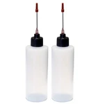 2-4OZ Plastic Squeeze Bottles With 1.5 Inch Stainless Steel Applicators. Fixed Price $14.39.