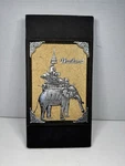 Handmade Sushi Set - Of 6 Metal Elephant Rests Siamese Rose Wood. Fixed Price $35.00.