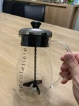 Bodum Chocolatier Hot Chocolate Froth Mixer Glass Pitcher Pot 34OZ New. Fixed Price $23.95.