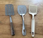 Ekco & Unbranded Lot Of 3 Nylon Stainless Steel Spatula Turner Flippers As Is. Fixed Price $16.99.