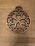 Pampered Chef Round-up From The Heart 2007 Trivet # 0507. Fixed Price $15.00.