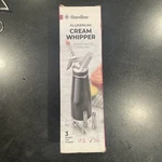 Finedine Aluminum Cream Whipper With Stainless Steel Tips. Fixed Price $29.99.
