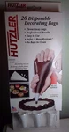Hutzler Disposable Decorating Bags & Nozzles Set, 12", Natural. Fixed Price $7.50.