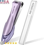 Splash Proof Stainless Steel Nail Clipper Ergonomic Handle Easy Clean Design New. Fixed Price $23.51.