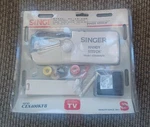 Singer Vintage Handy Stitch Portable Sewing Machine CEX400KFB Battery Operated. Fixed Price $19.99.