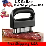 Heavy Duty Meat Tenderizer 48 Steel Needle Blades Kitchen Bbq Tool Silver. Fixed Price $11.99.