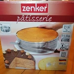 Zenker Patisserie Cake Cutting Slicing Aid Stainless Steel Adjustable 8 Layer. Fixed Price $19.99.
