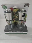 Bgourmet 2PC Stainless Steel Mist Spray Bottles For Oil & Vinegar. Fixed Price $20.00.