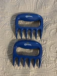 Blue Corona Bbq Meat Bear Claws Shredding Lift Tongs Pull Handler Fork Toss Pork. Fixed Price $10.00.