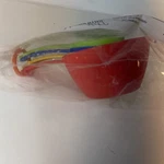 Pampered Chef Vtg Never Been Opened Measuring Cups Set #9524 Colorful Nesting. Fixed Price $35.00.