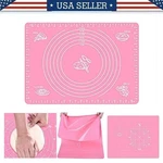 Stretchable Cooking Mat Fondant Rolling Non Stick Pad Baking For Kitchen Tool. Fixed Price $5.99.
