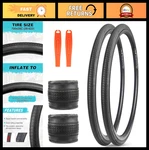 Foldable 700C Road Bike Tire - Replacement 28C/32C/35C Fast Rolling For Racing &. Fixed Price $55.99.