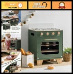 Wooden Toy Kitchen Playset With Oven & Food For Kids - Pretend. Fixed Price $135.99.